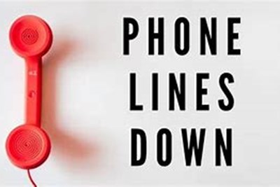 Township Phone Lines Down