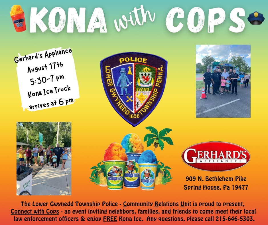 Kona with Cops- August 17th
