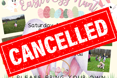 Easter Egg Hunt Cancelled