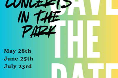 Save the Date- Summer Concert Series