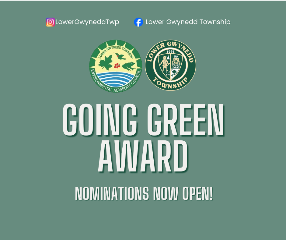 Going Green: Award Nomination