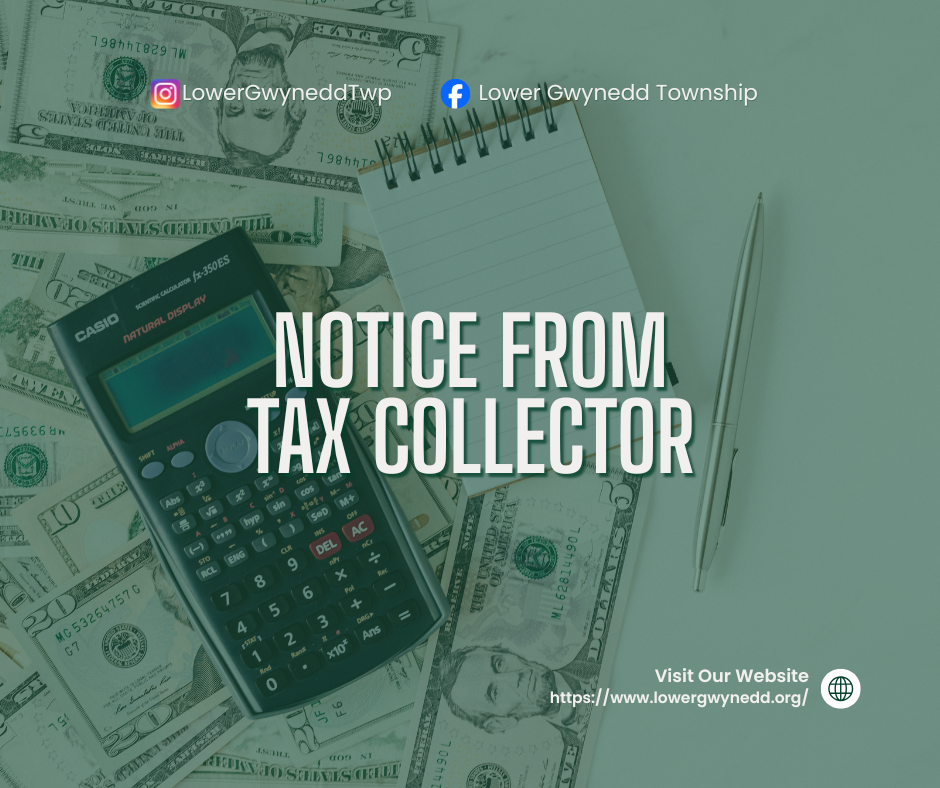 Notice from Tax Collector