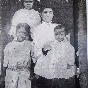 Pictured above are Lilian, Antionette, and Mamie Stewart, all former students who attended the historic schoolhouse.