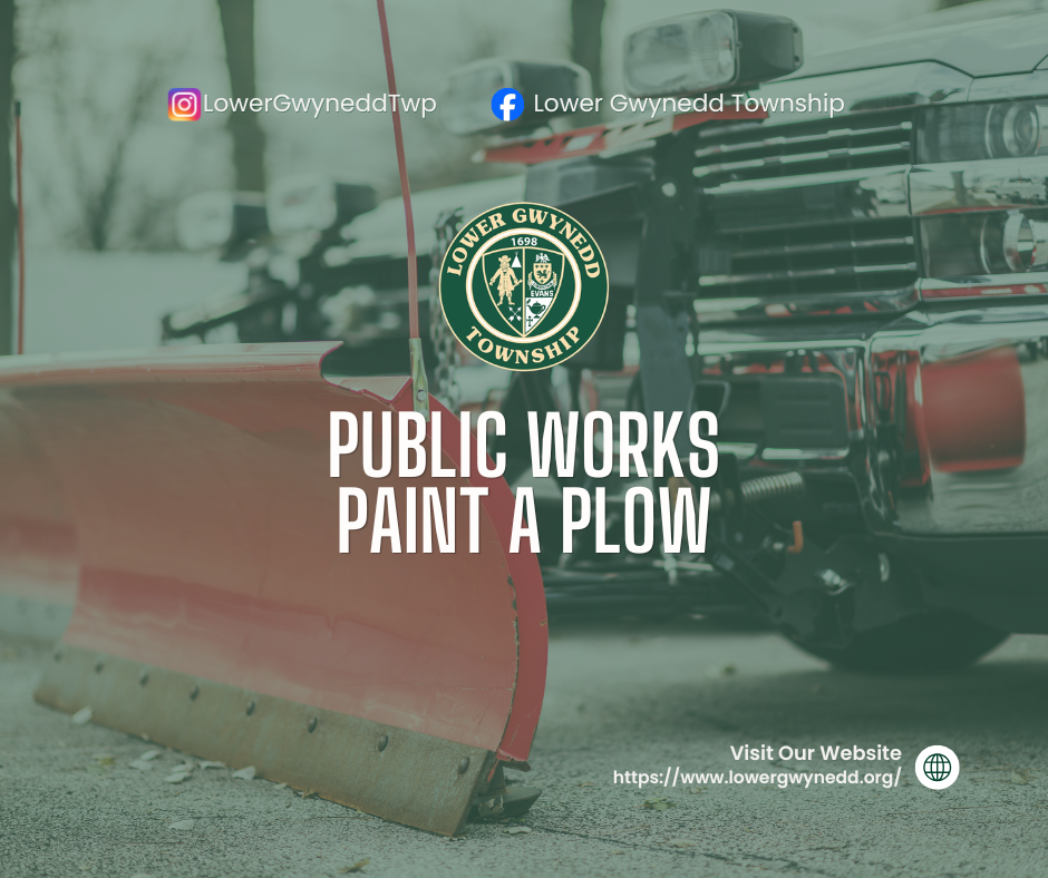Public Works: Paint a Plow