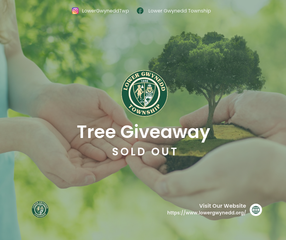 Sold Out: Tree Giveaway
