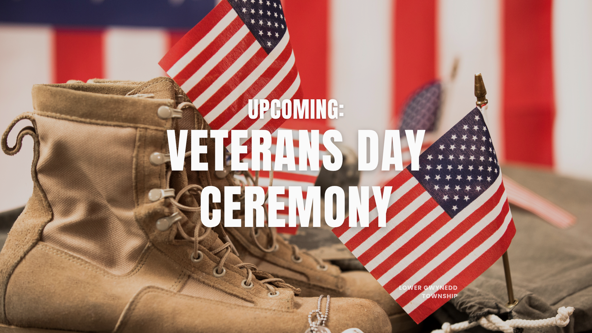 Upcoming: Veterans Day Ceremony 2026