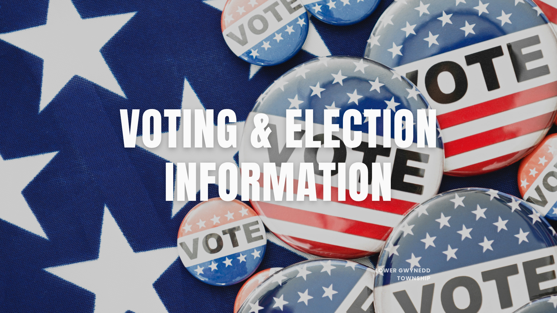 Voting & Election Information